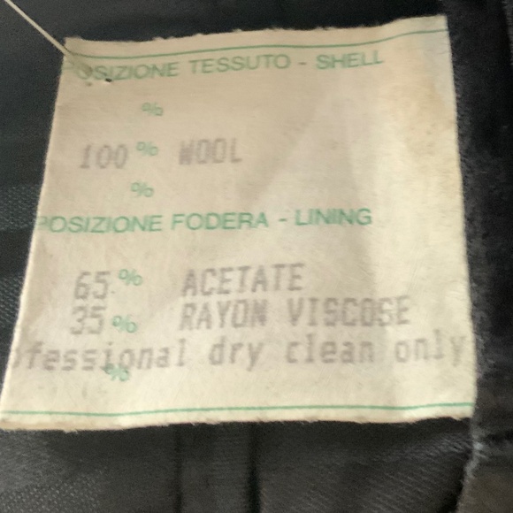 Nino Cerruti men’s Heavy Wool Long coat, Sz 42R - Picture 7 of 9